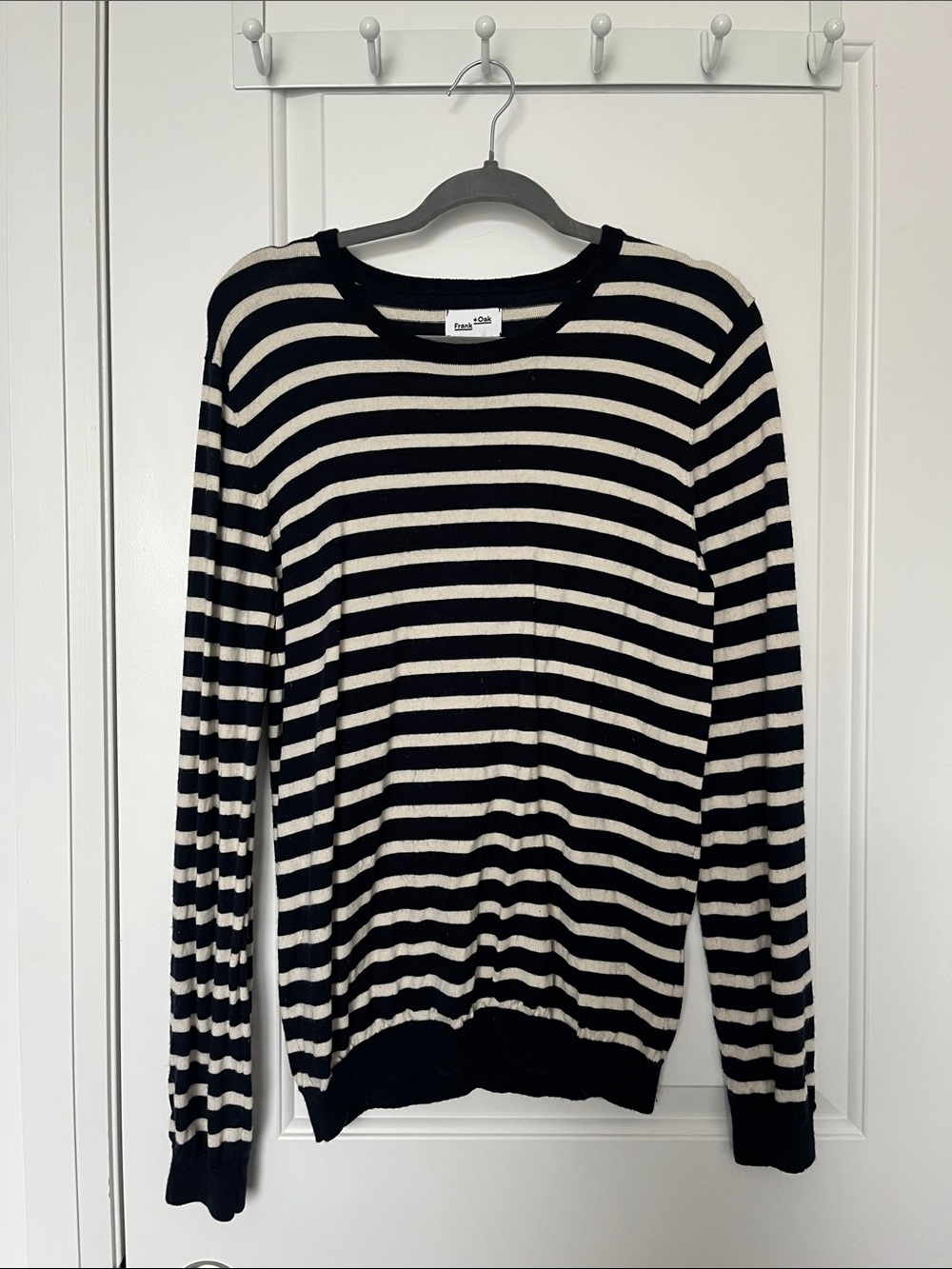 Frank and Oak Striped Knit Sweater